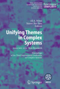 Unifying Themes in Complex Systems, Vol. IIIB : New Research - Proceedings of the Third International Conference on Complex Systems 〈3〉
