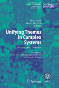 Unifying Themes in Complex Systems, Vol. IIIA : Overview - Proceedings of the Third International Conference on Complex Systems