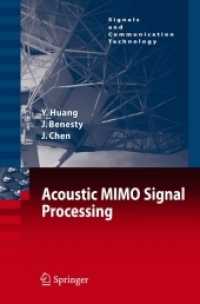Acoustic MIMO Signal Processing (Signals and Communication Technology)