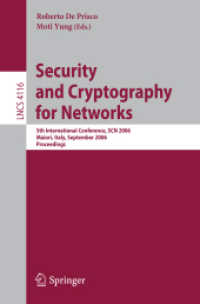 Security and Cryptography for Networks : 5th International Conference, SCN 2006, Maiori, Italy, September 6-8, 2006: Proceedings (Lecture Notes in Com