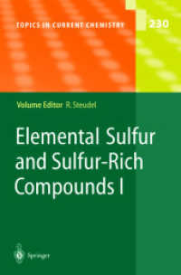 Elemental Sulfur and Sulfur-Rich Compounds I (Topics in Current Chemistry)