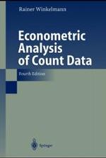カウントデータの計量経済分析（第４版）<br>Econometric Analysis of Count Data （4th ed. 2003. XIV, 304 p. w. 19 ill. 24 cm）