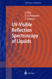 UV-Visible Reflection Spectroscopy of Liquids (Springer Series in Optical Sciences Vol.92) （2004. XII, 221 p. w. 131 figs.）