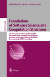 Foundations of Software Science and Computation Structures : 4th International Conference, Fossacs 2001, Held as Part of the Joint European Conference