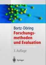 Forschungsmethoden Und Evaluation : Fur Human- Und Sozialwissenschaftler (3., Uber Arb. Aufl. 2002. Nachdr) (Springer-lehrbuch) （3RD）