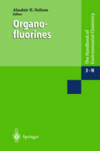 有機フッ素<br>Organofluorines (Handbook of Environmental Chemistry)