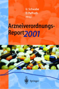 Arzneiverordnungs-Report 2001, 2 Bde. : Aktuelle Daten, Kosten, Trends und Kommentare （2001. xxviii, 982 S. XXVIII, 982 S. 613 Abb. In 2 B&auml;nden, nicht e）
