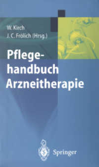 Pflegehandbuch Arzneitherapie （xi, 945 S. XI, 945 S. 180 mm）