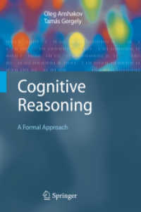Cognitive Research : A Formal Approach (Artificial Intelligence)