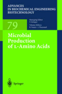 Microbial Production of L-Amino Acids (Advances in Biochemical Engineering/biotechnology)