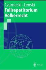 Fallrepetitorium Vvlkerrecht (Springer-lehrbuch)