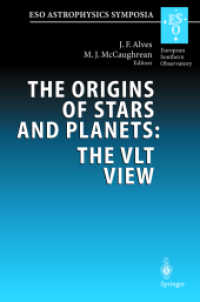 The Origins of Stars and Planets : The Vlt View : Proceedings of the Eso Workshop Held in Garching, Germany, 24-27 April 2001 (Eso Astrophysics Sympos
