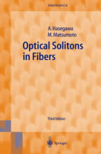 Optical Solitons in Fibers (Springer Series in Photonics Vol.9) （3rd）
