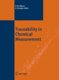 Traceability in Chemical Measurement （2004. 286 p.）