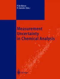 Measurement Uncertainty in Chemical Analysis （2003. 250 p.）