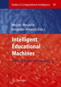 Intelligent Educational Machines : Methodologies and Experiences (Studies in Computational Intelligence)