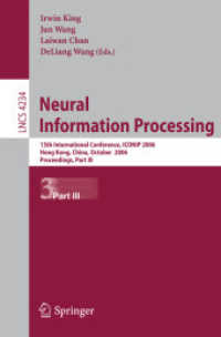 Neural Information Processing : 13th International Conference
