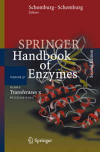 Springer Handbook of Enzymes, Volume 37 : Class 2 Transferases X : EC 2.7.1.113 - 2.7.5.7 （2ND）