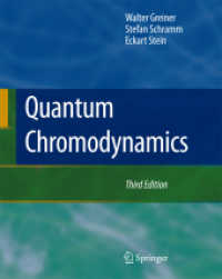 グライナーの量子色力学（第３版）<br>Quantum Chromodynamics （3RD）