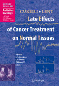 Late Effects of Cancer Treatment on Normal Tissues (Medical Radiology, Radiation Oncology)