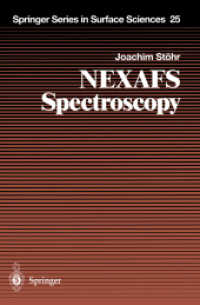 NEXAFS Spectroscopy (Springer Series in Surface Sciences Vol.25)