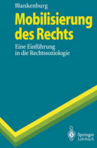 Mobilisierung Des Rechts -- Paperback