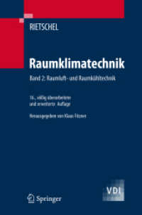 Raumklimatechnik : Band 2 : Raumluft - Und Raumkuhltechnik