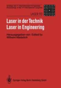 Laser in der Technik / Laser in Engineering : Vorträge des 11. Internationalen Kongresses / Proceedings of the 11th International Congress （1994）