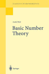 Basic Number Theory (Classics in Mathematics (CIM)) （Repr. 1995. XVIII, 312 p. 23,5 cm）