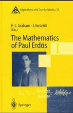 The Mathematics of Paul Erdos (Algorithms and Combinatorics)