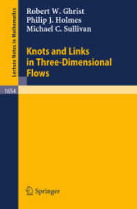 Knots and Links in Three-Dimensional Flows (Lecture Notes in Mathematics)