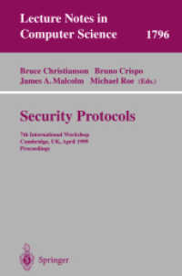 Security Protocols : 7th International Workshop, Cambridge, Uk, April 19-21, 1999 : Proceedings (Lecture Notes in Computer Science)