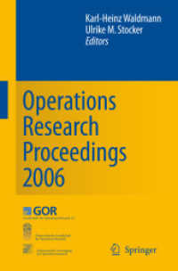 Operations Research Proceedings 2006 : Selected Papers of the Annual International Conference of the German Operations Research Society (GOR), Jointly