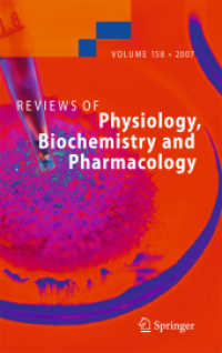 Reviews of Physiology, Biochemistry and Pharmacology 〈Vol. 158〉