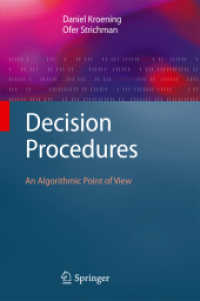 Decision Procedures : An Algorithmic Point of View (Texts in Theoretical Computer Science : An EATCS Series)