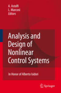 Analysis and Design of Nonlinear Control Systems : In Honor of Alberto Isidori
