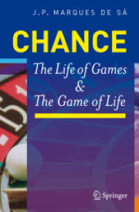 まぐれの科学（英訳）<br>Chance : The life of games and the game of life