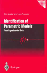 Identification of Parametric Models : From Experimental Data (Communications and Control Engineering)
