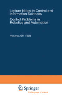 Control Problems in Robotics and Automation (Lecture Notes in Control and Information Sciences)