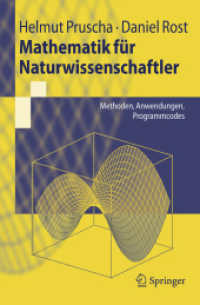 Mathematik für Biologen und Geologen : Methoden, Anwendungen, Programmcodes （2008. 340 S.）