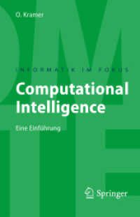 Computational Intelligence, deutsche Ausgabe : Grundlagen und Konzepte （2008. 170 S.）