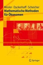 Mathematische Methoden für Ökonomen （2008. 400 p. 23,5 cm）