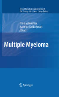 Multiple Myeloma (Recent Results in Cancer Research) 〈Vol. 183〉