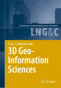 3d Geo-Information Sciences (Lecture Notes in Geoinformation and Cartography)
