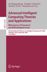 Advanced Intelligent Computing Theories and Applications with
