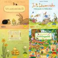 Maxi-Pixi-4er-Set 108: Frühlingszeit (4x1 Exemplar) : 4 Minibücher für Kinder ab 3 Jahren rund um Ostern und Frühling (Maxi-Pixi-4er-Set 108) （2. Aufl. 2024. 24 S. Farbig illustriert. 157.00 mm）