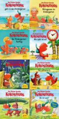 Pixi-8er-Set 288: Der kleine Drache Kokosnuss und seine Freunde (8x1 Exemplar), 8 Teile (Pixi-8er-Set 288) （Auflage. 2023. 24 S. Farbig illustriert. 100.00 mm）