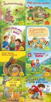 Pixi-8er-Set 290: Pixi liebt die Natur (8x1 Exemplar), 8 Teile (Pixi-8er-Set 290) （Auflage. 2023. 24 S. Farbig illustriert. 100.00 mm）