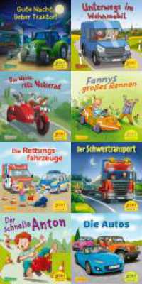 Pixi-8er-Set 298: Pixis Lieblings-Fahrzeuge (8x1 Exemplar), 8 Teile (Pixi-8er-Set 298) （Auflage. 2024. 24 S. Farbig illustriert. 100.00 mm）