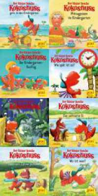 WWS Pixi-Box 288: Der kleine Drache Kokosnuss und seine Freunde : Miniaturbuch （2023. 24 S. Farbig illustriert. 100.00 mm）
